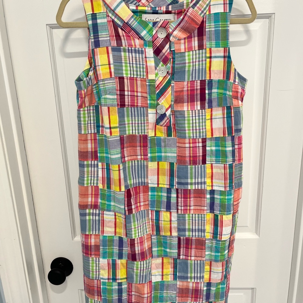 Sara Campbell Madras Dress
